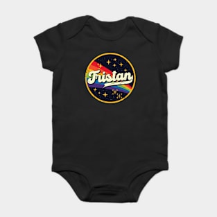 Tristan // Rainbow In Space Vintage Grunge-Style Baby Bodysuit